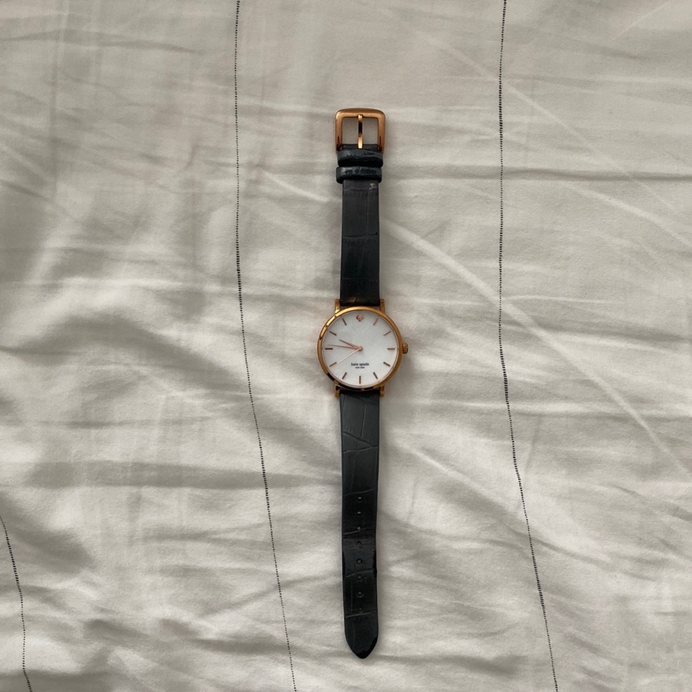 Kate Spade Watch - grey and rose gold